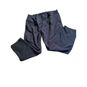 Stretchtech Black Elastic Comfort Waistband Pants Size XL